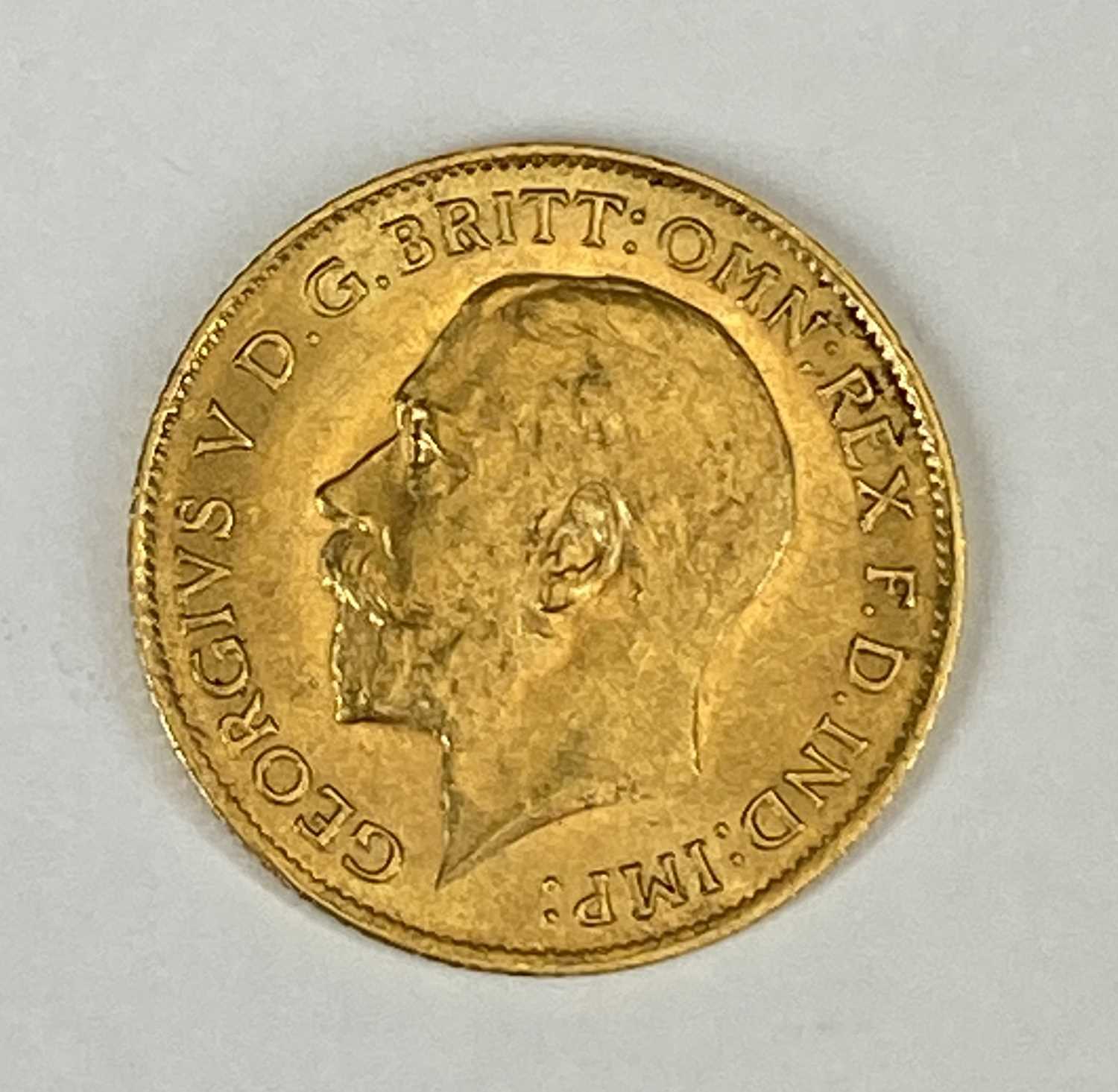 GEORGE V GOLD HALF SOVEREIGN, 1913, 4g Provenance: private collection Gwynedd - Image 2 of 2