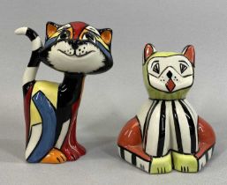 LORNA BAILEY LIMITED EDITION (24/55) COMICAL CAT FIGURINE, 14cms H, and Lorna Bailey for Old