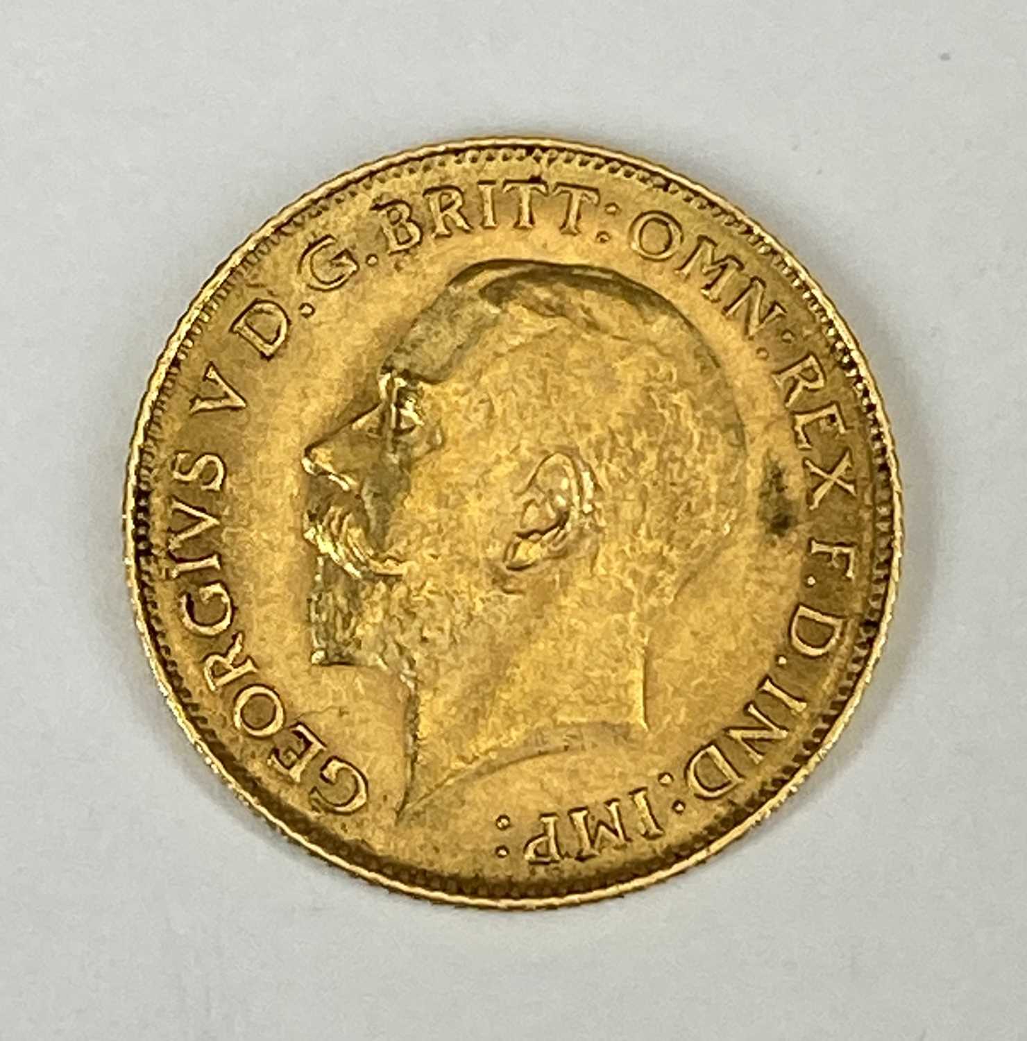GEORGE V GOLD HALF SOVEREIGN, 1914, 4g Provenance: private collection Gwynedd - Image 2 of 2