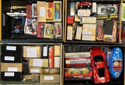 QUANTITY OF DIECAST & OTHER SCALE MODEL VEHICLES, many boxed with various other collectables (in 5