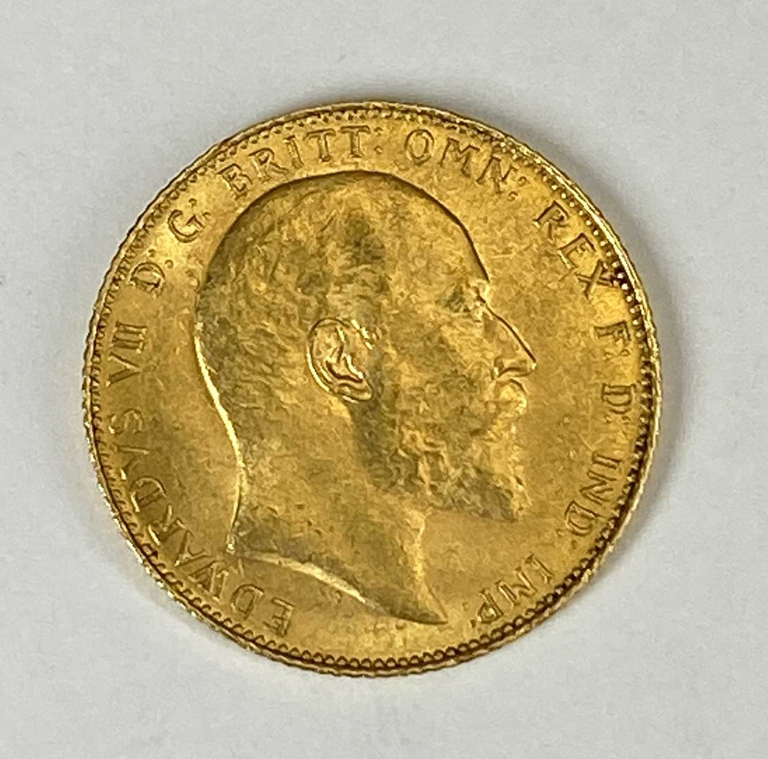 EDWARD VII GOLD FULL SOVEREIGN, 1907, 8g Provenance: private collection Gwynedd - Image 2 of 2