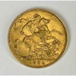 EDWARD VII GOLD FULL SOVEREIGN, 1908, 8g Provenance: private collection Gwynedd