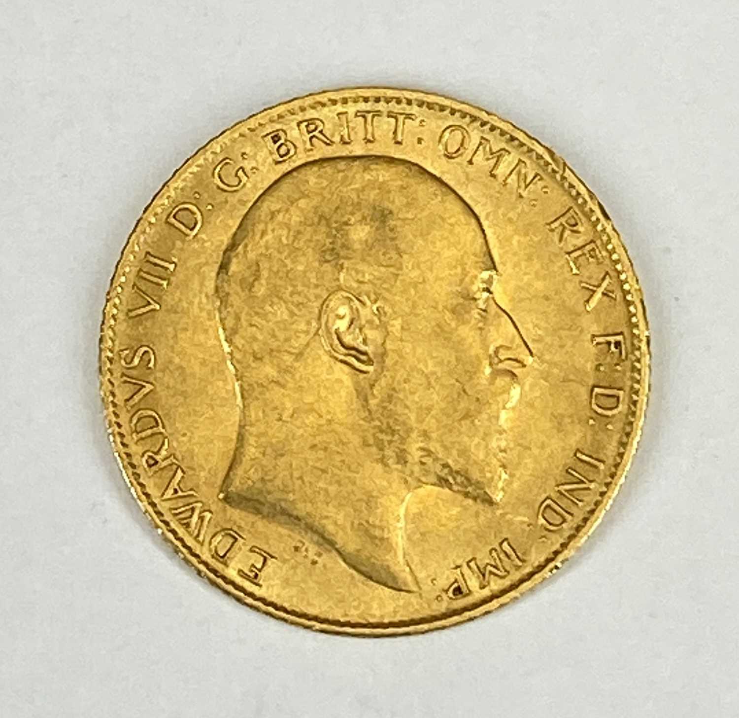 EDWARD VII GOLD HALF SOVEREIGN, 1907, 4g Provenance: private collection Gwynedd - Image 2 of 2