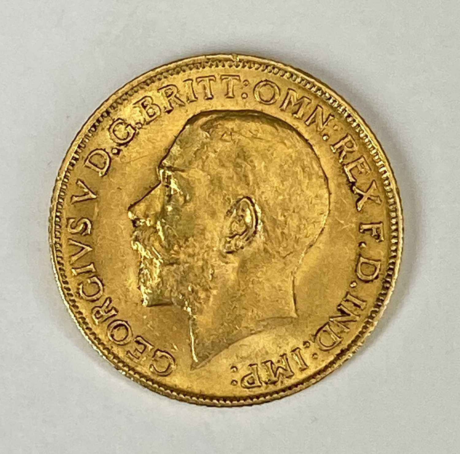 GEORGE V GOLD FULL SOVEREIGN, 1911, 8g Provenance: private collection Gwynedd - Image 2 of 2