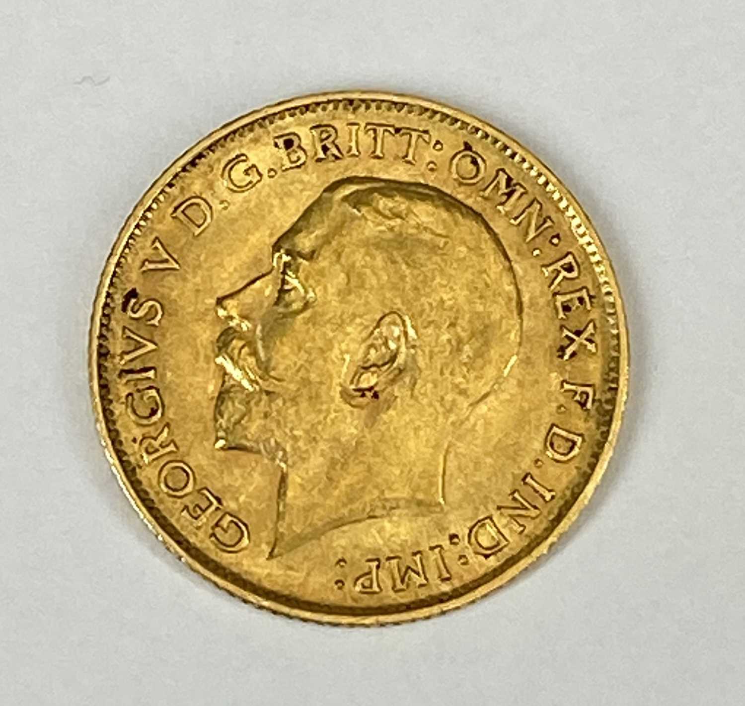 GEORGE V GOLD HALF SOVEREIGN, 1912, 4g Provenance: private collection Gwynedd - Image 2 of 2