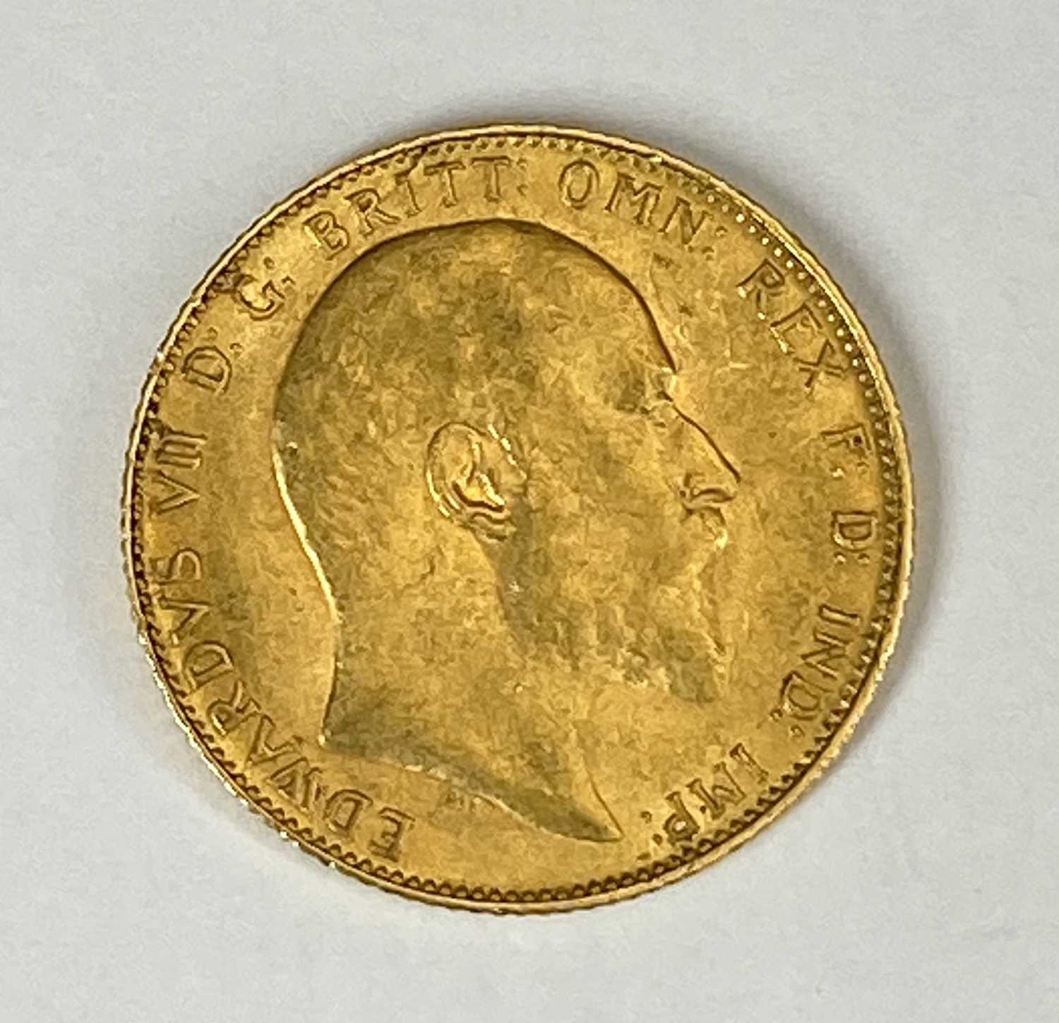 EDWARD VII GOLD FULL SOVEREIGN, 1908, 8g Provenance: private collection Gwynedd - Image 2 of 2