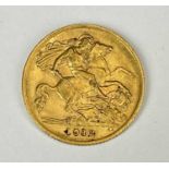GEORGE V GOLD HALF SOVEREIGN, 1912, 4g Provenance: private collection Gwynedd