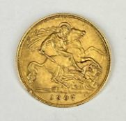 EDWARD VII GOLD HALF SOVEREIGN, 1907, 4g Provenance: private collection Gwynedd