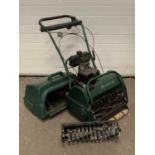 BALMORAL 17S PETROL LAWN MOWER with grass collection box by Atco, Hare & Tortoise self drive