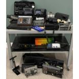 MIXED VISUAL & OTHER ENTERTAINMENT EQUIPMENT, to include a Panasonic M5 VHS movie camera in carry