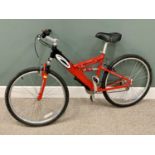 CARRERA CYCLES FURY 7000 SERIES ALUMINIUM PUSH BIKE, 104cms H, 164cms overall L Provenance: deceased