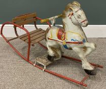MOBO ROCKING HORSE TOY, 58cms H, 100cms L, 28cms W Provenance: private collection Wirral