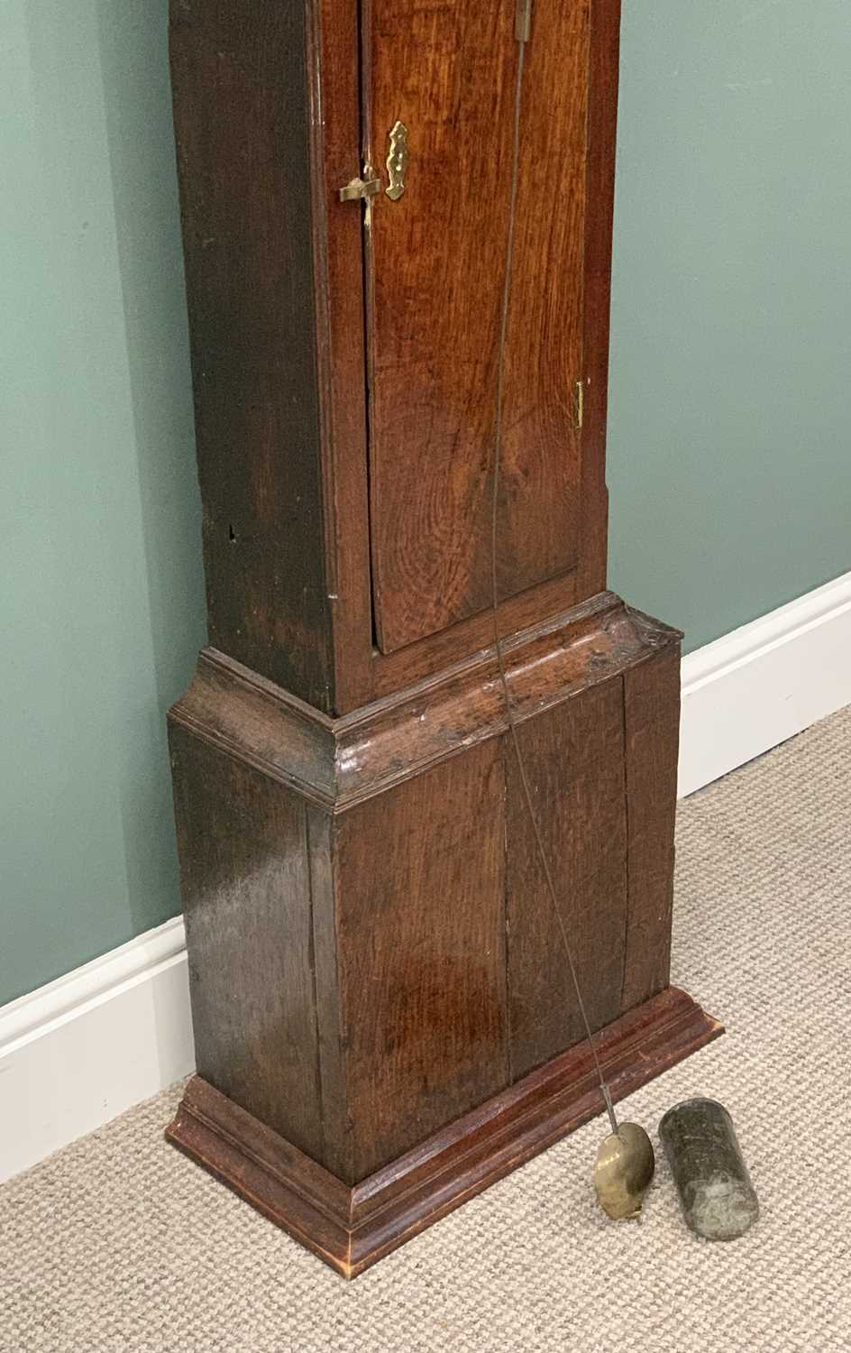 18TH CENTURY LONGCASE CLOCK BY SAMUEL ROBERTS, LLANFAIR, numbered 189 to the dial, 9 ¾ inch square - Image 4 of 10