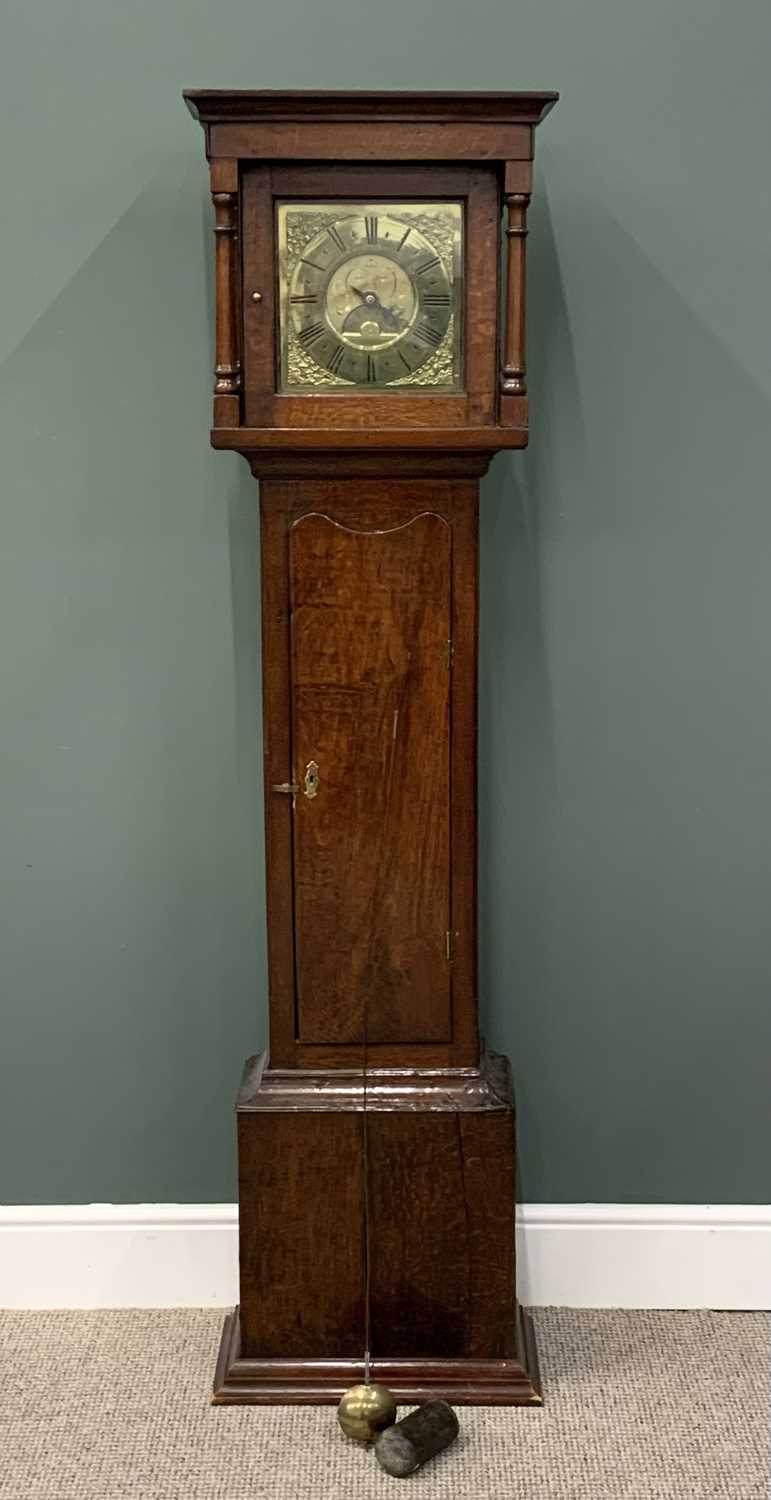 18TH CENTURY LONGCASE CLOCK BY SAMUEL ROBERTS, LLANFAIR, numbered 189 to the dial, 9 ¾ inch square - Image 2 of 10