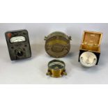 RAILWAYANA: FOUR VARIOUS RAILWAY RELATED METERS, to include a Cambridge Instrument Co. galvanometer,