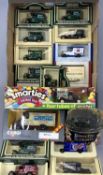 COLLECTION OF APPROX. 130 DIECAST SCALE MODEL VEHICLES, Lledo, Oxford, Days Gone and others,
