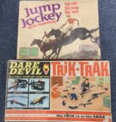 VINTAGE BOXED GAMES, Triang Jump Jockey Electric Steeple Chasing set and a Triang Spot on Models