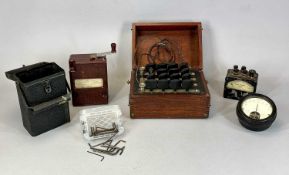 RAILWAYANA: LMSR ELLIOT VOLTMETER & OTHER SIMILAR INSTRUMENTS, to include a Bakelite cased Megger