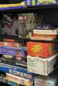 LARGE QUANTITY OF BOXED TOYS & GAMES, including desktop race track, Tandy radio controlled buggy,