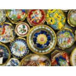 COLLECTION OF EIGHTEEN ENAMELLED PATCH BOXES, to include Halcyon Days and Royal Worcester