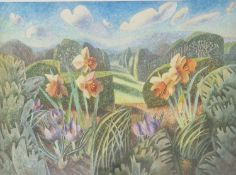 TIM ROSSITER limited edition (1/120) print - entitled 'Spring Flowers', signed, 60 x 77cms Comments: