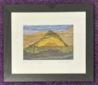 ANNIE BIELECKA JONES limited edition print - entitled 'Landscape & Light During Lockdown', signed,