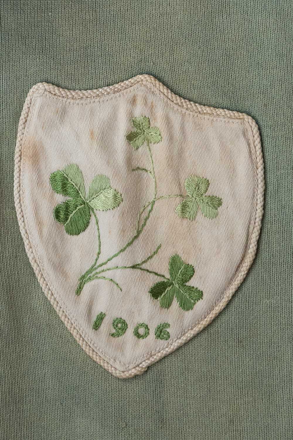 A 1906 IRELAND INTERNATIONAL RUGBY UNION JERSEY MATCH-WORN BY ALFRED TEDFORD (1877-1942) The - Image 4 of 4