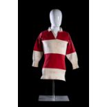 AN EXCEPTIONALLY RARE 1908 PRE-BRITISH LIONS ‘ANGLO-WELSH’ RUGBY UNION JERSEY ISSUED FOR NEW ZEALAND