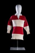 AN EXCEPTIONALLY RARE 1908 PRE-BRITISH LIONS ‘ANGLO-WELSH’ RUGBY UNION JERSEY ISSUED FOR NEW ZEALAND