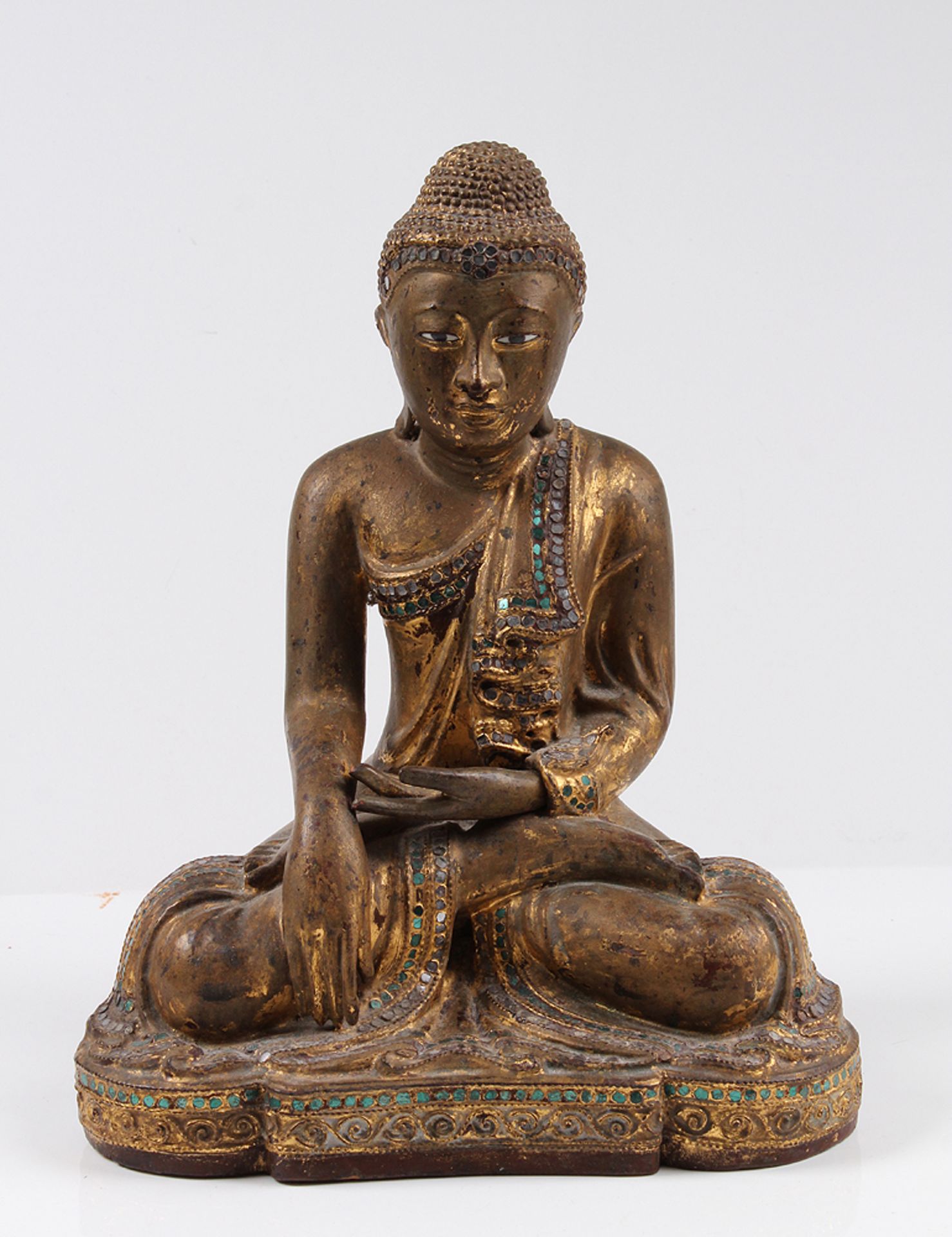 Buddha. Thailand, 19. /20. Jh. Holz,