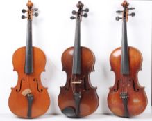 Drei Violinen. 20. Jh.