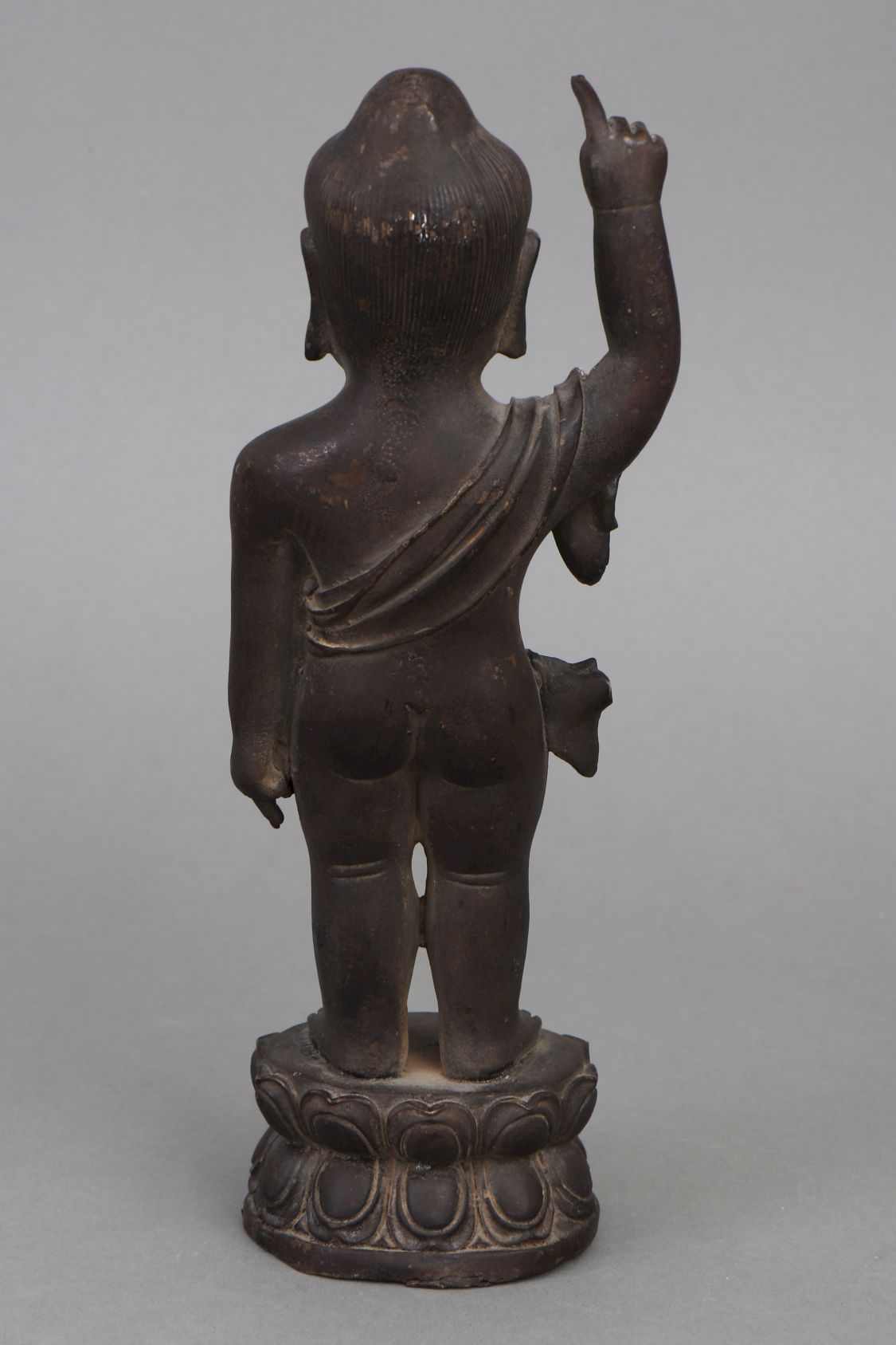 Chinesische Bronzefigur ¨Buddha als Kind¨ - Image 2 of 3