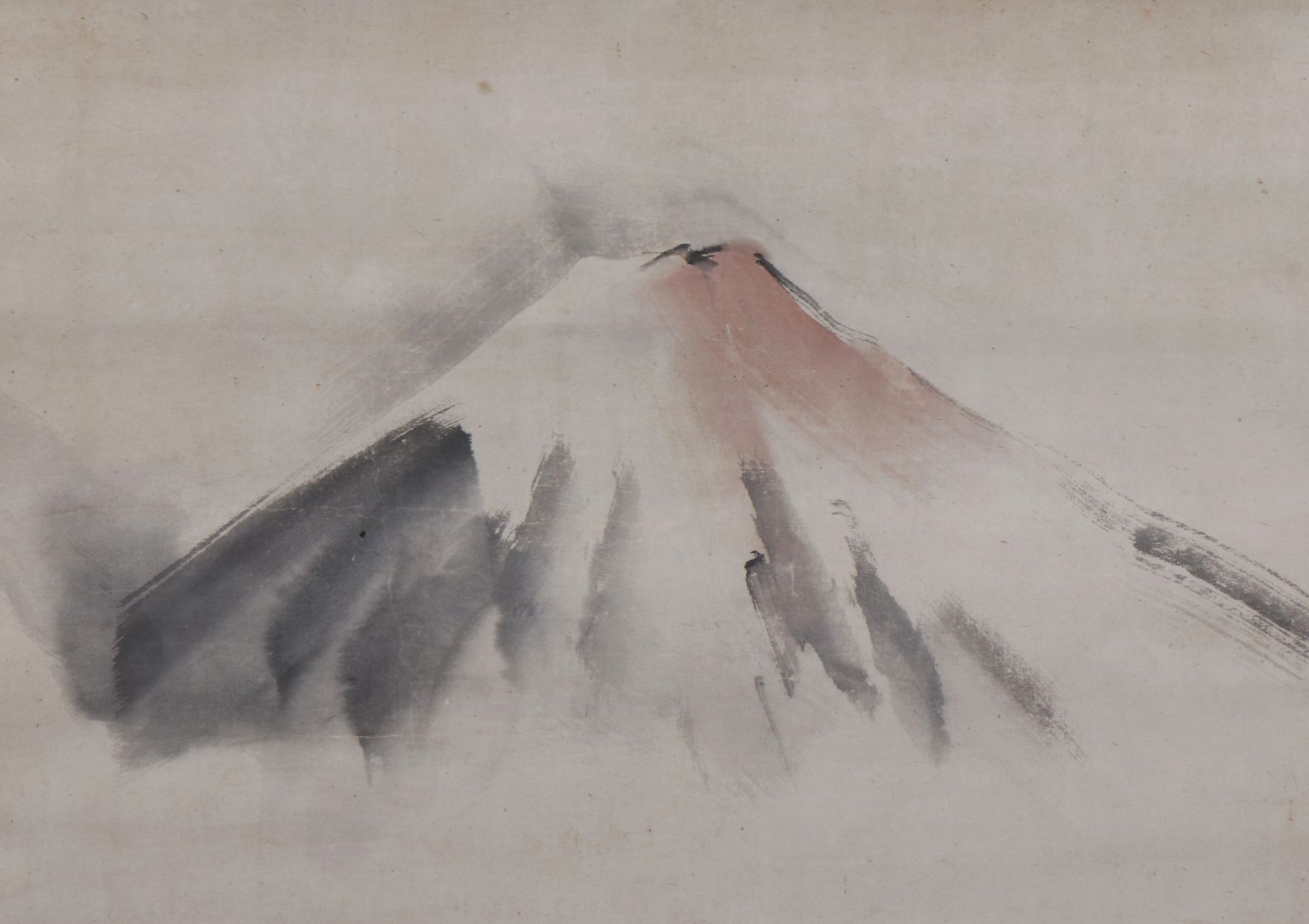 SUZUKI NANREI (1775-1844), japanisches Kakemono ¨Fuji-san¨ - Bild 2 aus 4