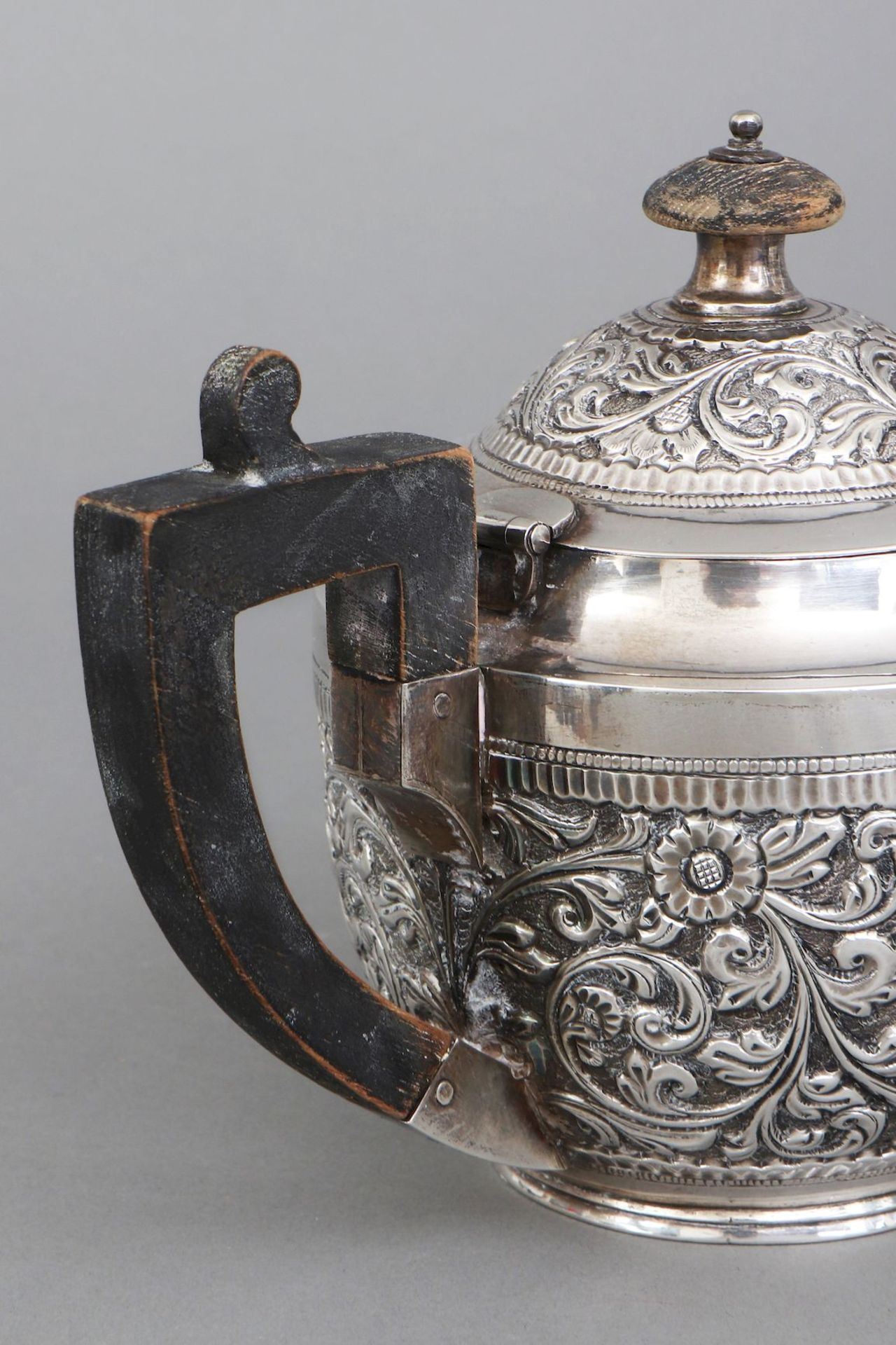 Asiatische Silber Teekanne - Image 2 of 3