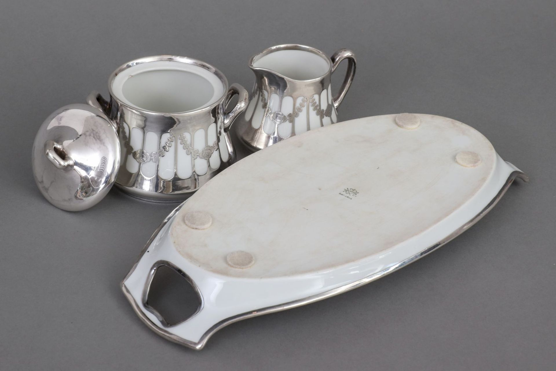 ROSENTHAL Jugendstil Milch und Zucker Set - Image 4 of 5