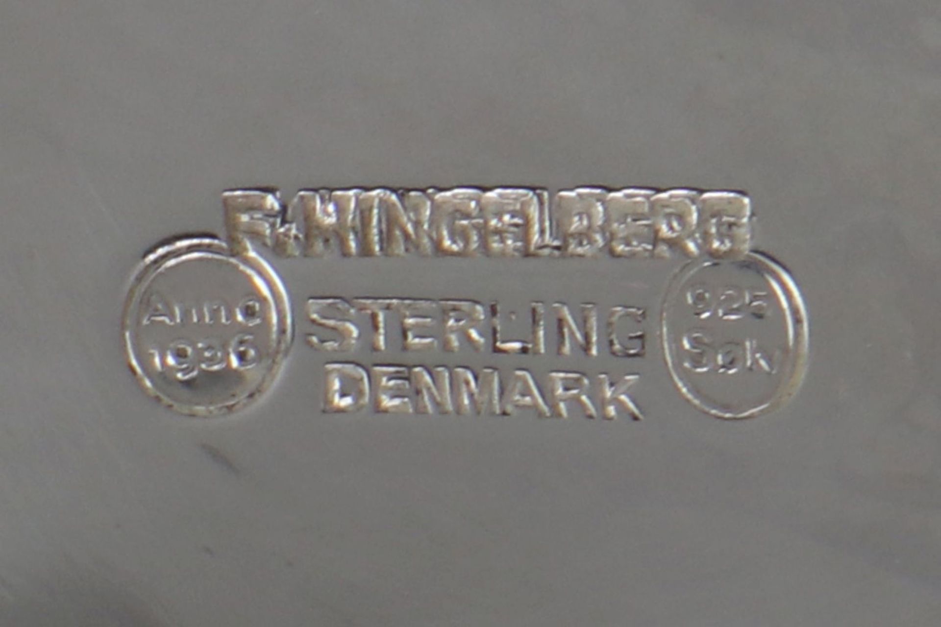 Frantz HINGELBERG (Denmark) Silber Kaffee- und Teeservice - Image 7 of 7