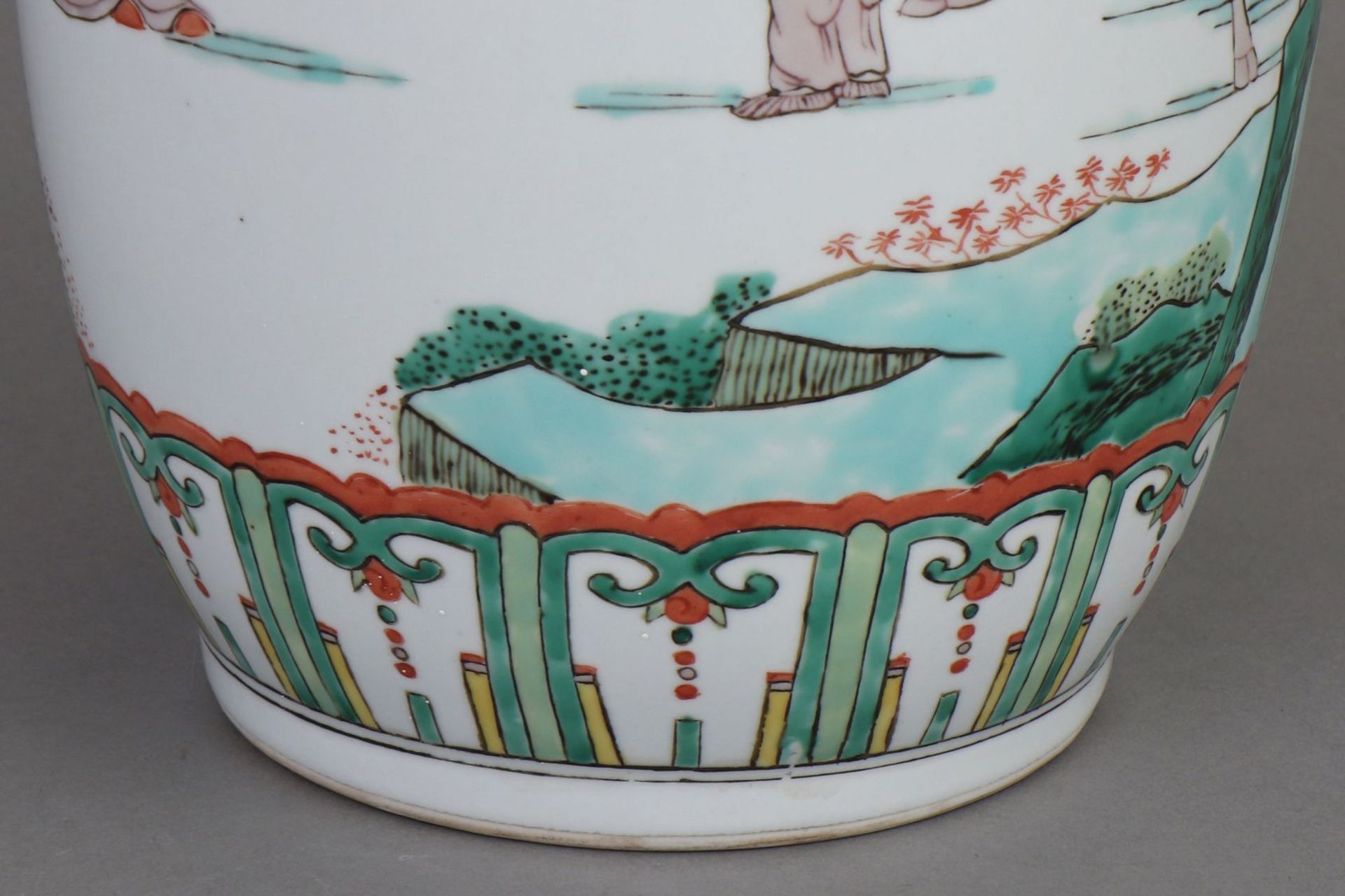 Chinesische Porzellanvase - Bild 5 aus 6