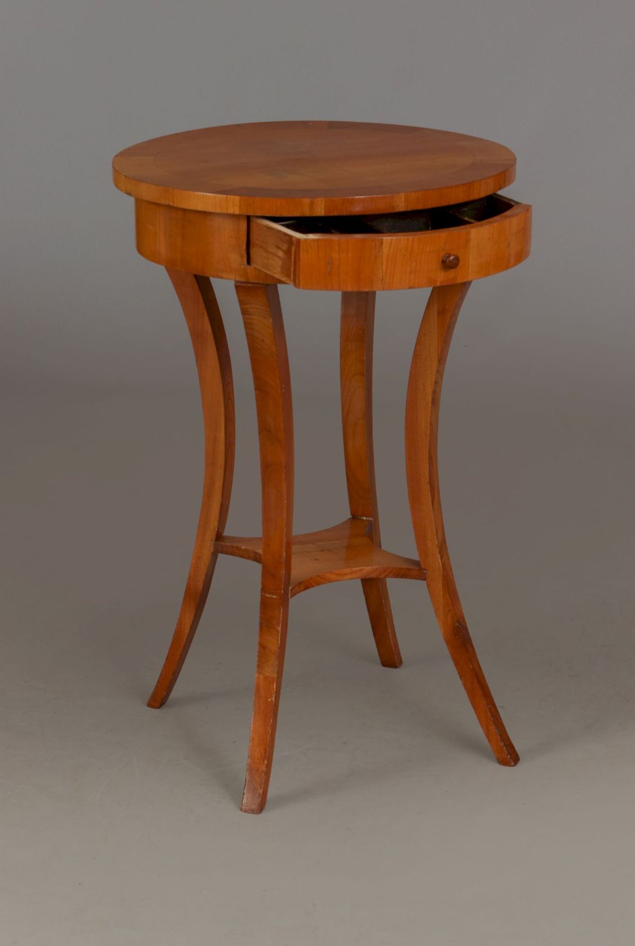 Biedermeier Beistelltisch (Gueridon) - Bild 2 aus 4