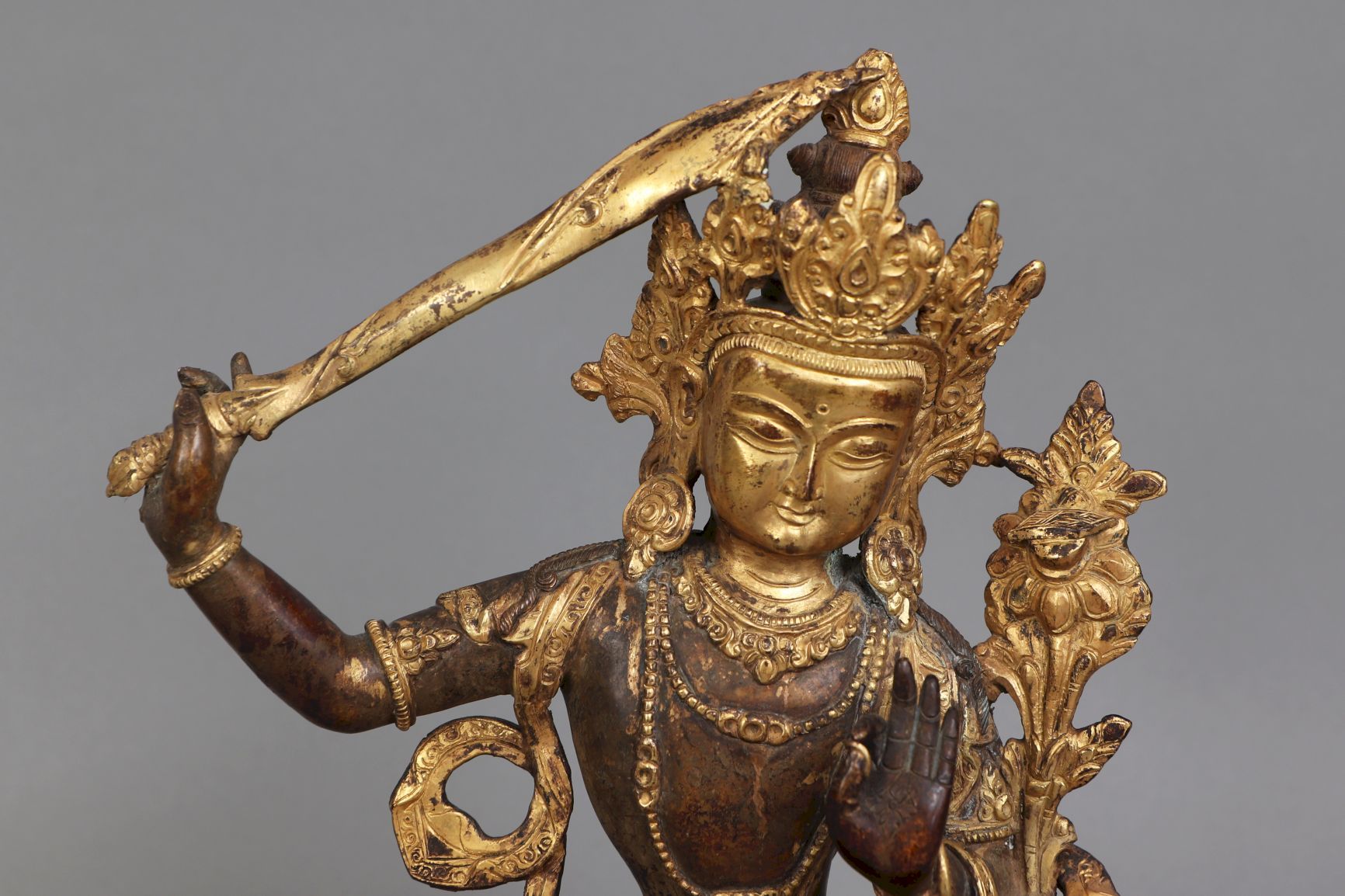 Indische Manjushri (Boddhisattva der Weisheit) - Image 3 of 4