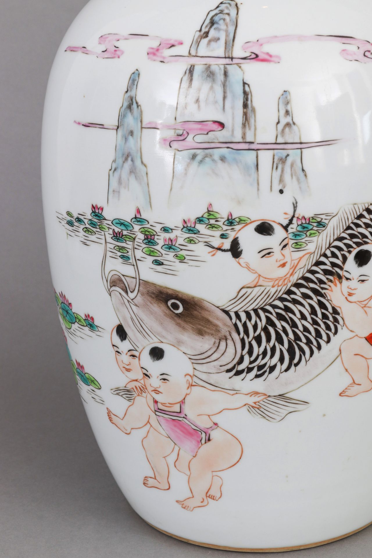 Chinesische Porzellanvase - Bild 2 aus 4