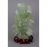 Chinesische Jadefigur der Guanyin