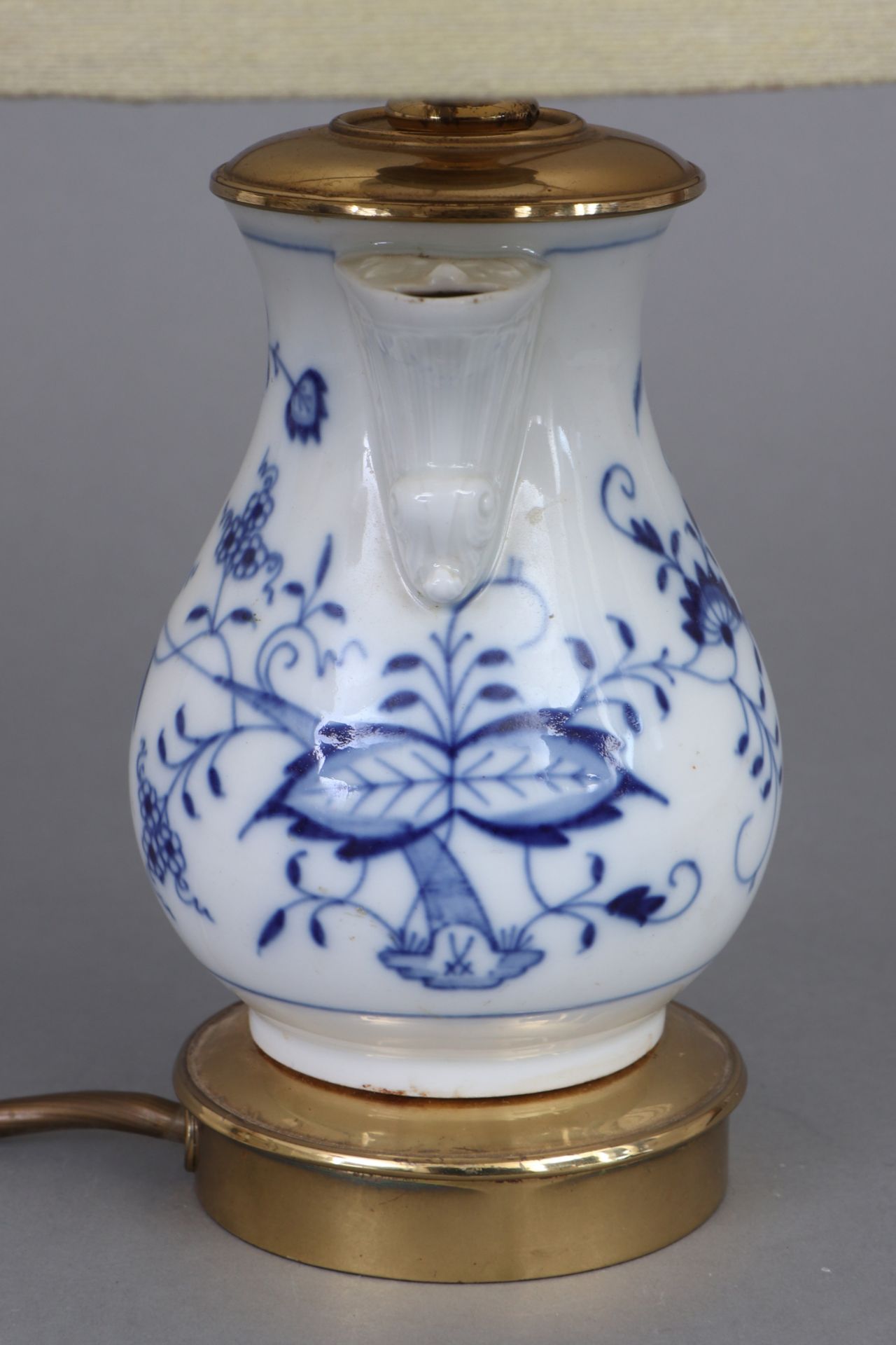 MEISSEN Porzellan-Tischlampe - Image 2 of 3