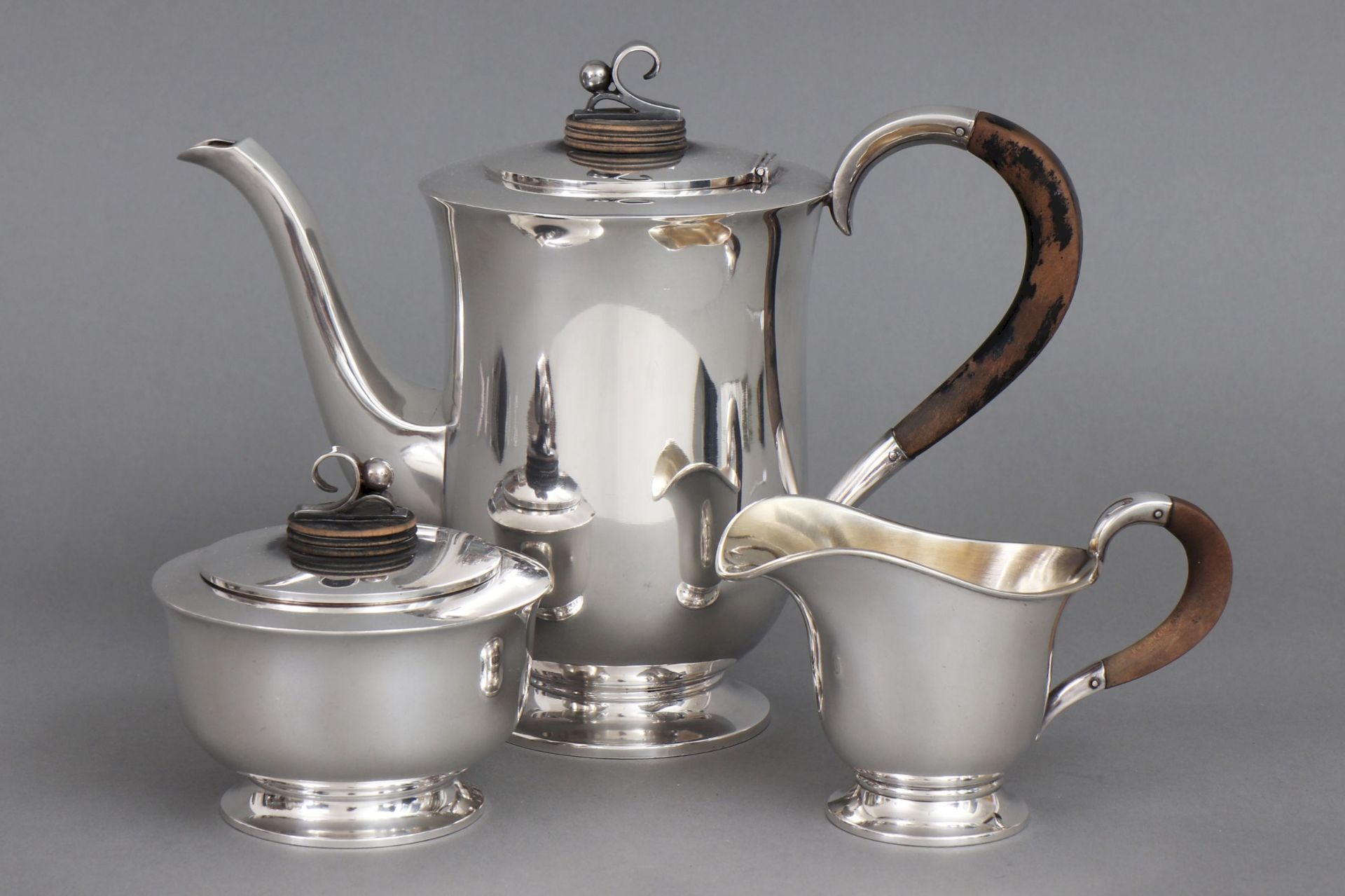 Art Deco Silber Kaffeeservice