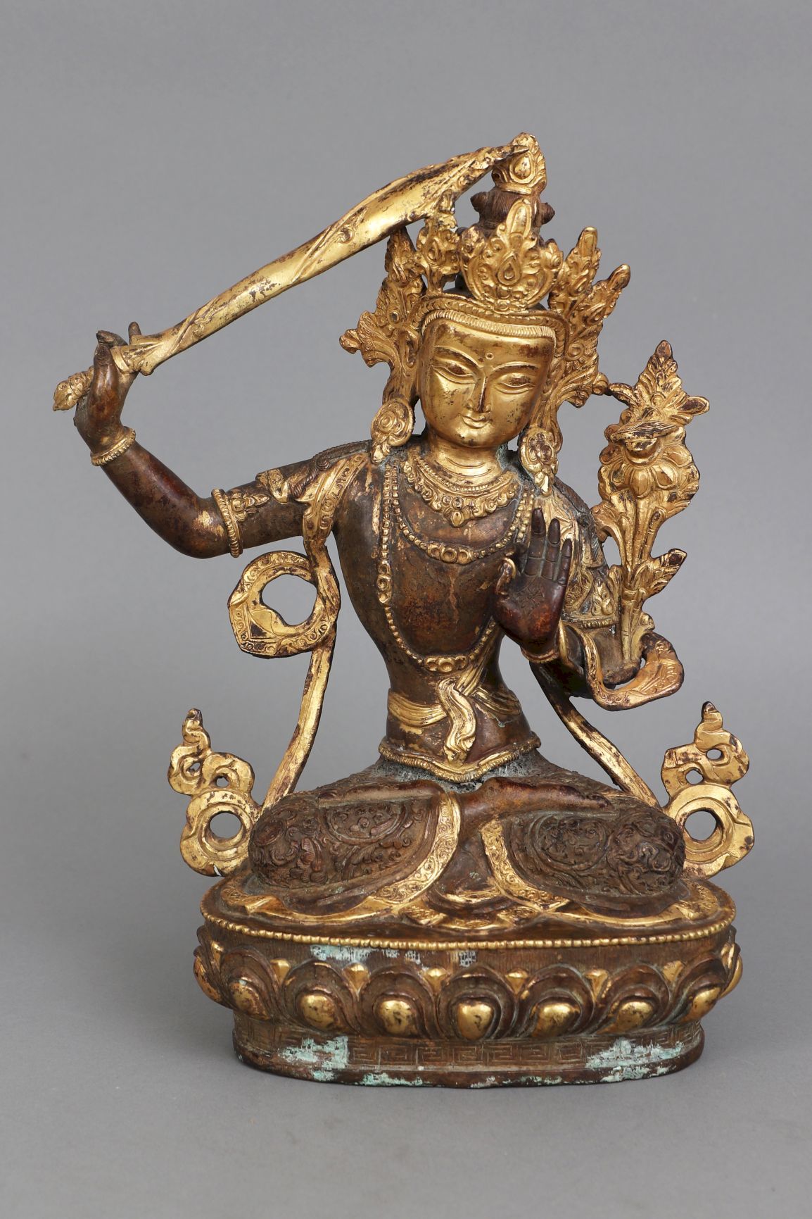 Indische Manjushri (Boddhisattva der Weisheit)