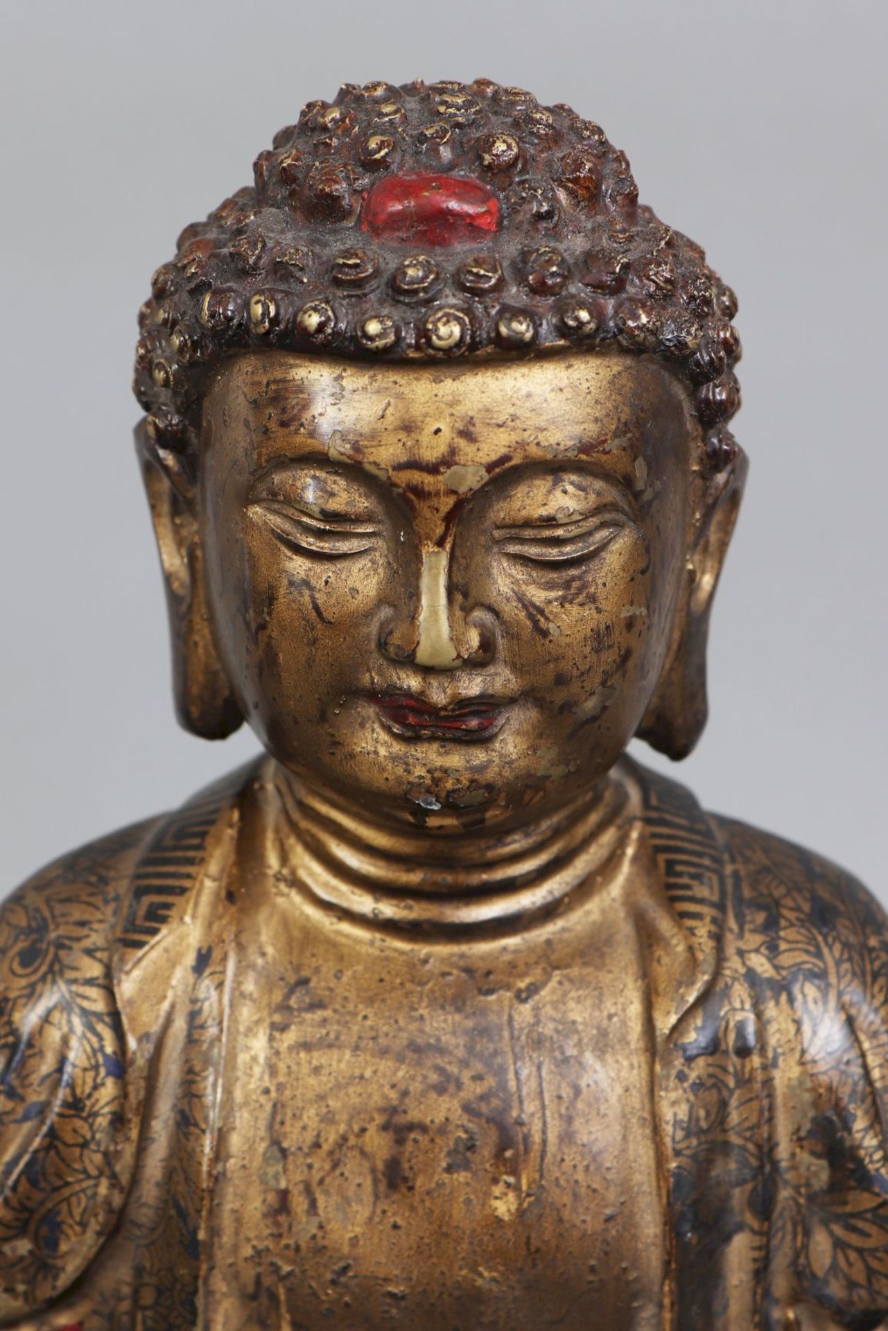 Chinesischer Buddha Vajrasana - Bild 3 aus 3