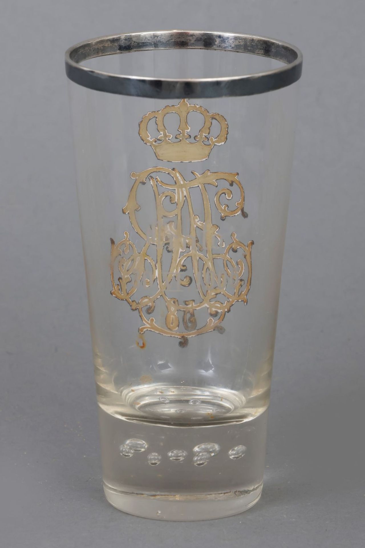 Regimentsglas der Jahrhundertwende - Image 2 of 2