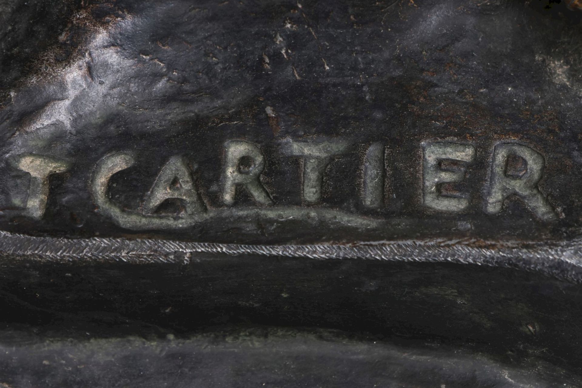 JAQUES CARTIER (1907-2001) Metallfigur ¨Berglöwe¨ - Bild 2 aus 4