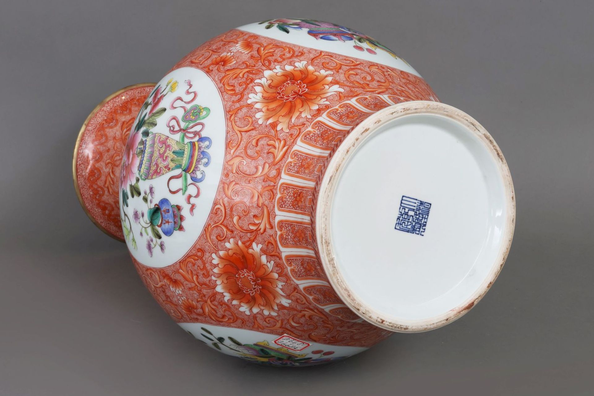 Große chinesische Porzellanvase - Image 4 of 4