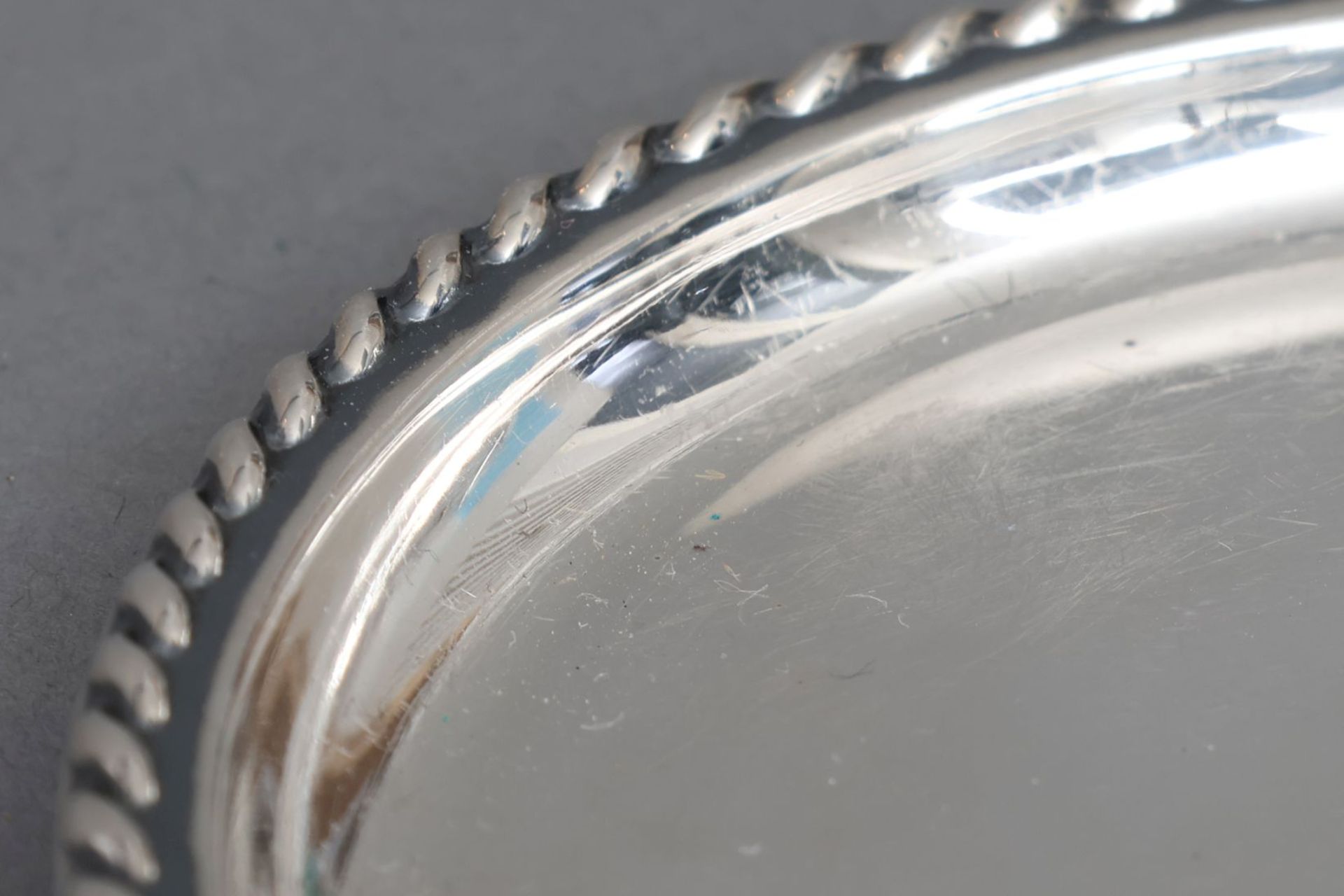 12 Silber Glasuntersetzer - Image 2 of 3