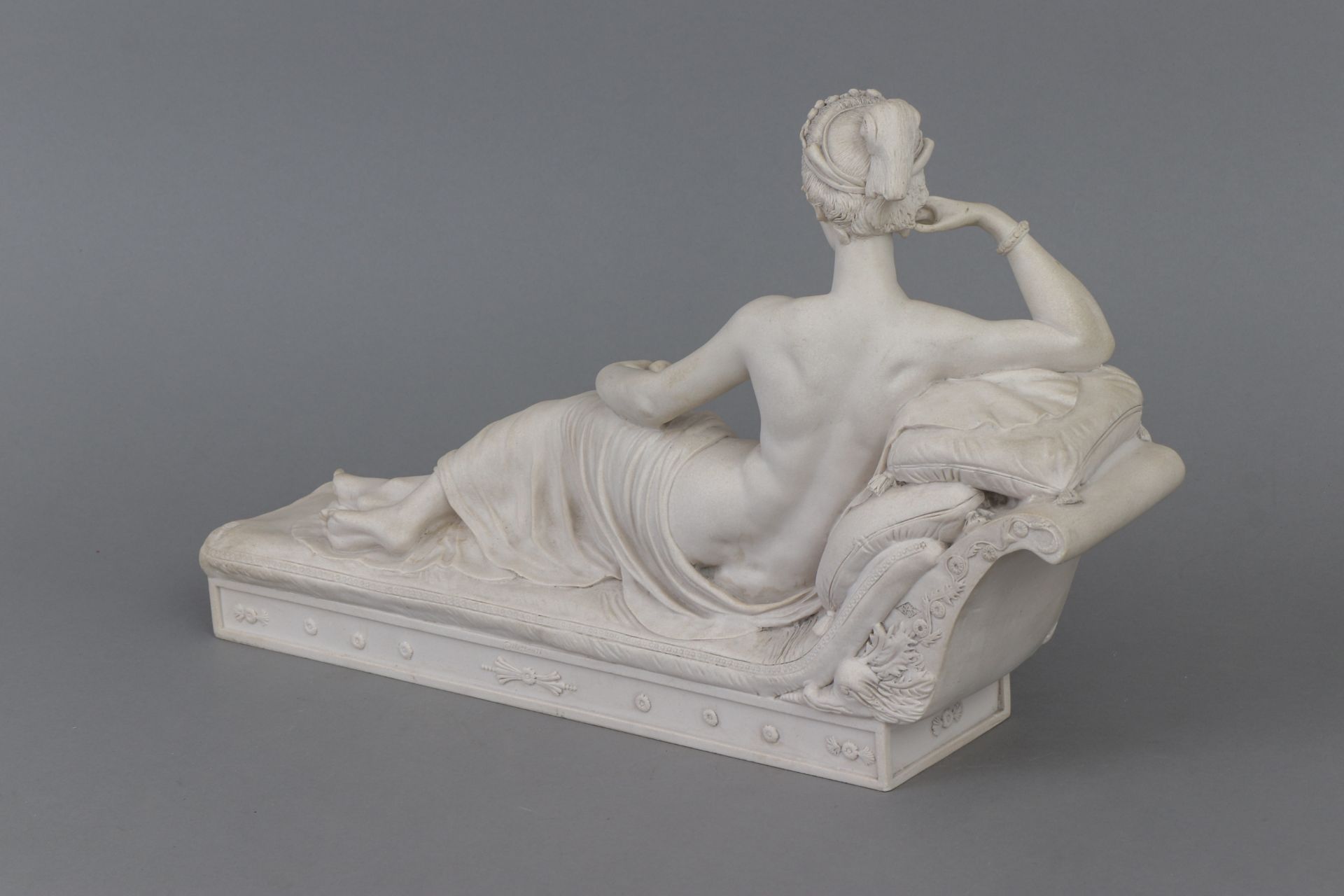 Gipsfigur (Platre) ¨Pauline Bonaparte als Venus¨ - Bild 3 aus 3